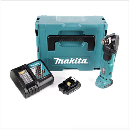 Makita DTM 51 18 V Li-Ion Akku Multifunktionswerkzeug im Makpac + 1x BL 1815 N 1,5 Ah Li-Ion Akku + DC 18 RC Akku Schnellladegerät - Toolbrothers