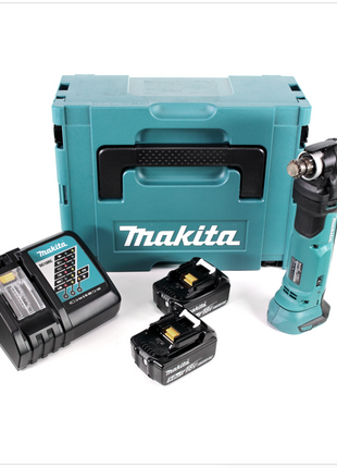 Makita DTM 51 RTJ 18V Li-Ion Akku Multifunktionswerkzeug im Makpac + 2x BL 1850 B 5,0 Ah Li-Ion Akku + Schnellladegerät - Toolbrothers