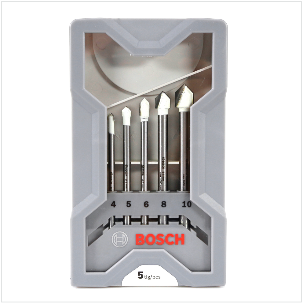 Bosch Pro 5 tlg. Fliesenbohrer-Set CYL-9 Ceramic, 4 - 10 mm ( 2608587169 ) - Toolbrothers