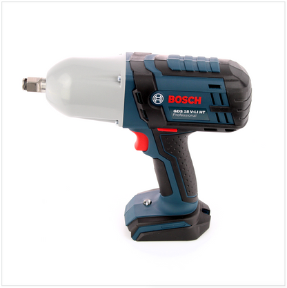 Bosch GDS 18 V-LI HT Akku Drehschlagschrauber 18V 650Nm 1/2" Solo ( 06019B1300 ) + 9tlg. Steckschlüssel Set ( 2608551100 ) - Toolbrothers