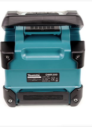 Makita DMR 200 Akku Baustellenlautsprecher 10,8-18V Grün Bluetooth + 1x Akku 5Ah - ohne Ladegerät - Toolbrothers