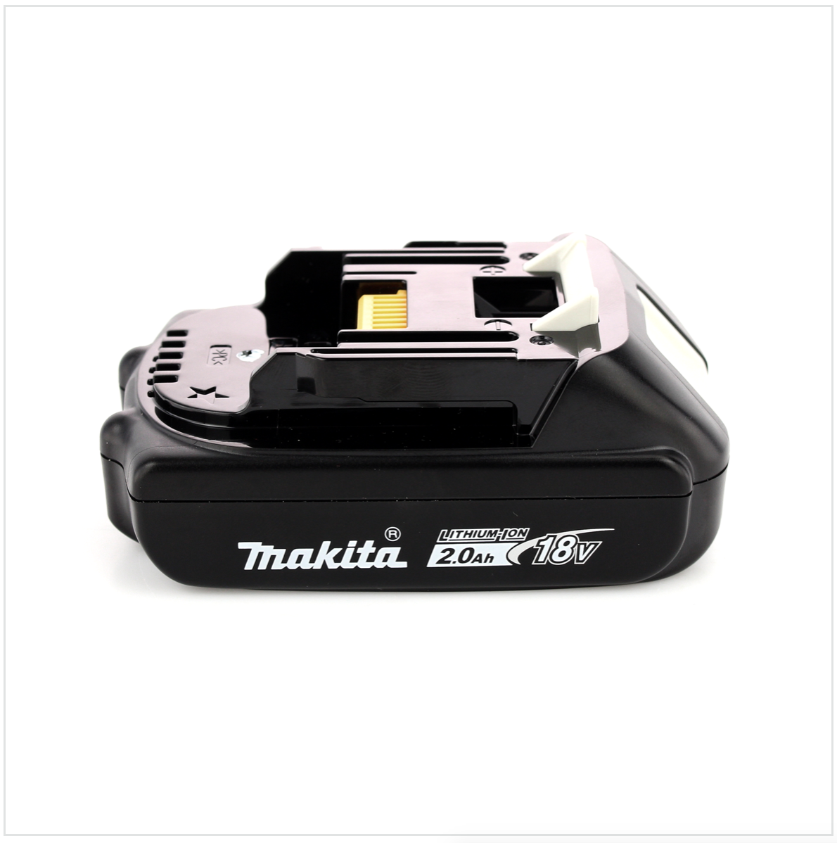 Makita DMR 108 A1 B Akku Baustellen Radio 7,2 - 18 V Bluetooth Schwarz + 1x Akku 2,0 Ah - ohne Ladegerät - Toolbrothers