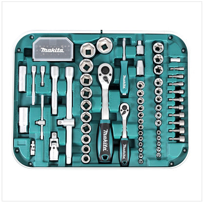 Makita P-90532 Werkzeugset 227-teilig im verschließbaren Transportkoffer mit Bits und Steckschlüsseln - Toolbrothers