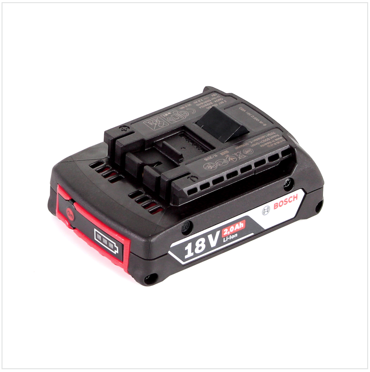 Bosch USB Power Set 18 V mit GAA Professional USB Adapter für 14,4 V / 18 V Akkus + 1x GBA 18V 2,0 Ah Li-Ion Einschub Akku - Toolbrothers