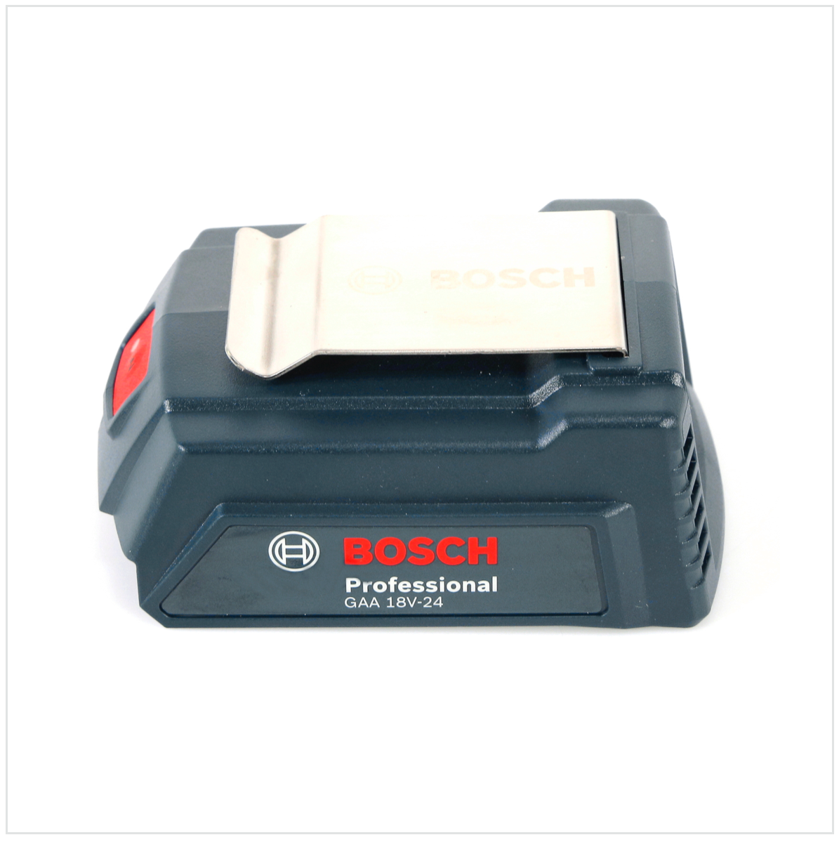 Bosch USB Power Set 18 V mit GAA Professional USB Adapter für 14,4 V / 18 V Akkus + 1x GBA 18V 4,0 Ah Li-Ion Einschub Akku - Toolbrothers