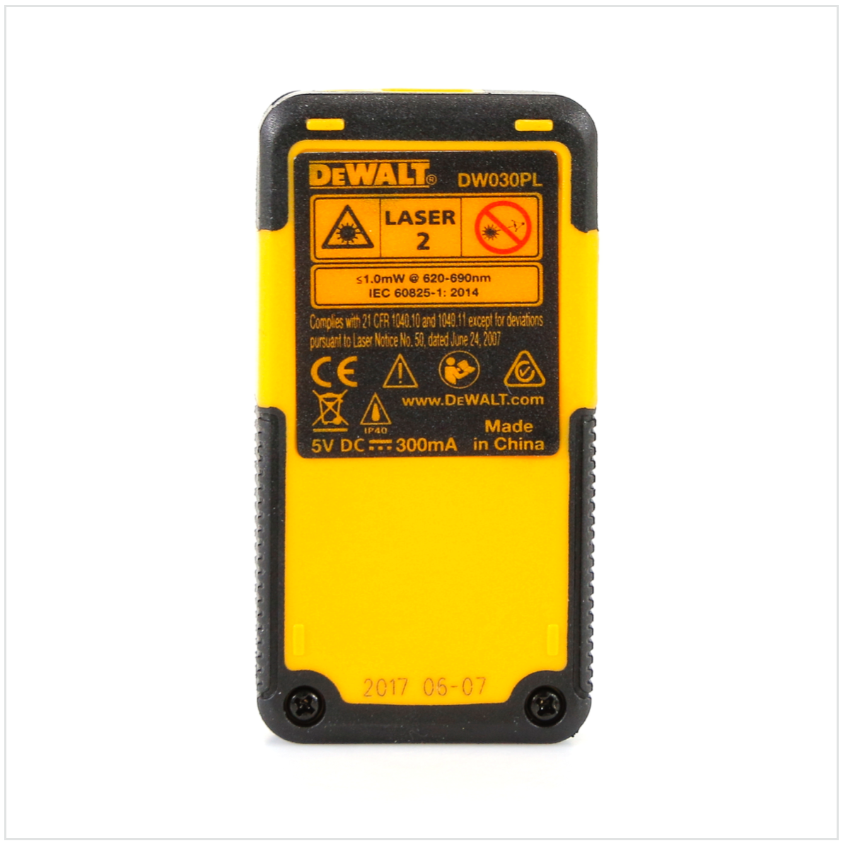 DeWalt DW 030 PL Taschen Laser Entfernungsmesser 9 Meter - Toolbrothers