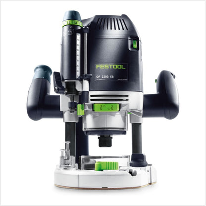 Festool OF 2200 EB-Plus Oberfräse 2200W 80mm Hub ( 574349 ) + Zubehör + Systainer - Toolbrothers