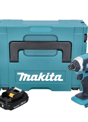 Makita DTD 152 A1J Akku Schlagschrauber 18 V 165 Nm 1/4" + 1x Akku 2,0 Ah + Makpac - ohne Ladegerät - Toolbrothers