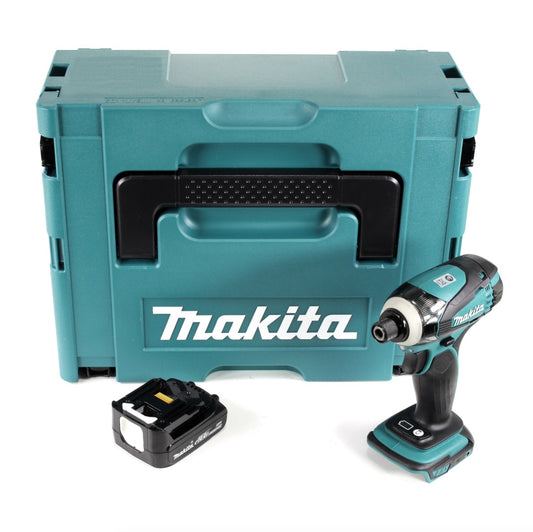 Makita DTD 134 Y1J 14,4 V Li-Ion Akku Schlagschrauber Solo im Makpac + 1x 1,5 Ah Akku - ohne Ladegerät - Toolbrothers