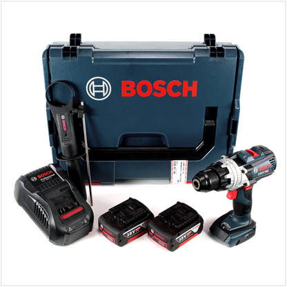 Bosch GSR 18 V-85 C Akku Bohrschrauber 18V 110Nm Solo in L-Boxx + 2x GBA 18 V 6,0 Ah Akku + GAL 1880 CV Ladegerät - Toolbrothers