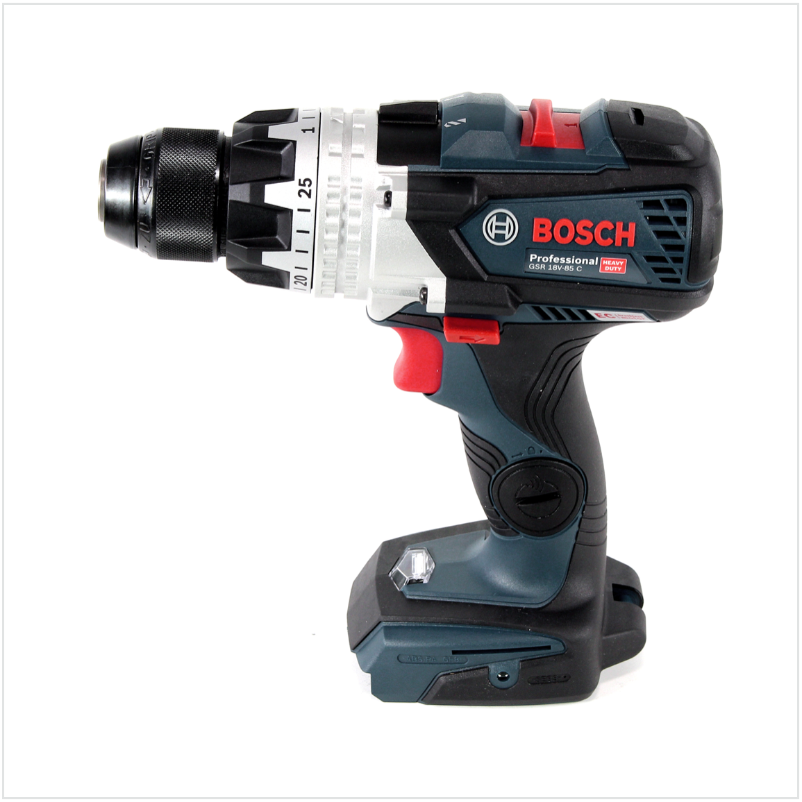 Bosch GSR 18 V-85 C Akku Bohrschrauber 18V 110Nm Solo in L-Boxx + 2x GBA 18 V 6,0 Ah Akku + GAL 1880 CV Ladegerät - Toolbrothers