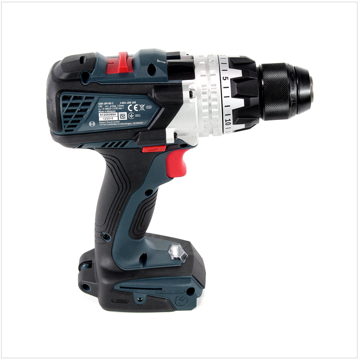 Bosch GSR 18 V-85 C Akku Bohrschrauber 18V 110Nm 1/2" Brushless + L-Boxx + 1x Akku 5,0Ah - ohne Ladegerät - Toolbrothers