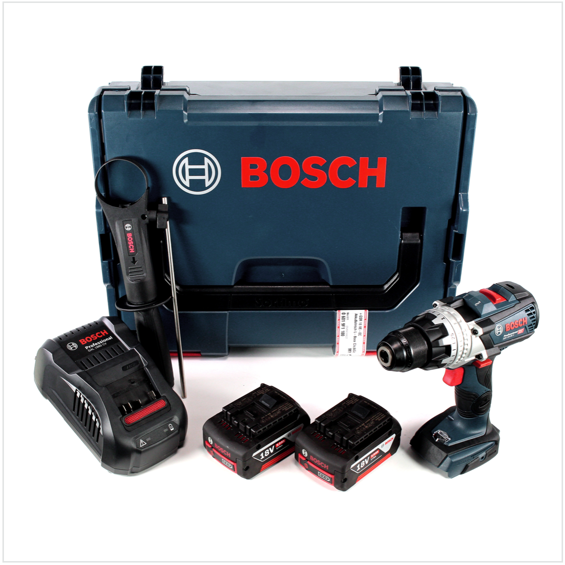 Bosch GSR 18 V-85 C Akku Bohrschrauber 18V 110Nm Brushless + 2x Akku 5,0Ah + Ladegerät + L-BOXX - Toolbrothers