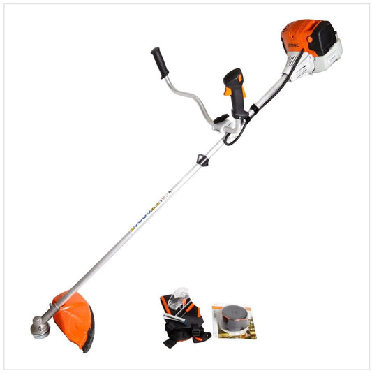 Stihl FS 89 Motorsense Freischneider 0,95 kW / 1,3 PS 4-Mix-Motor und Zweihandgriff + Mähkopf - Toolbrothers