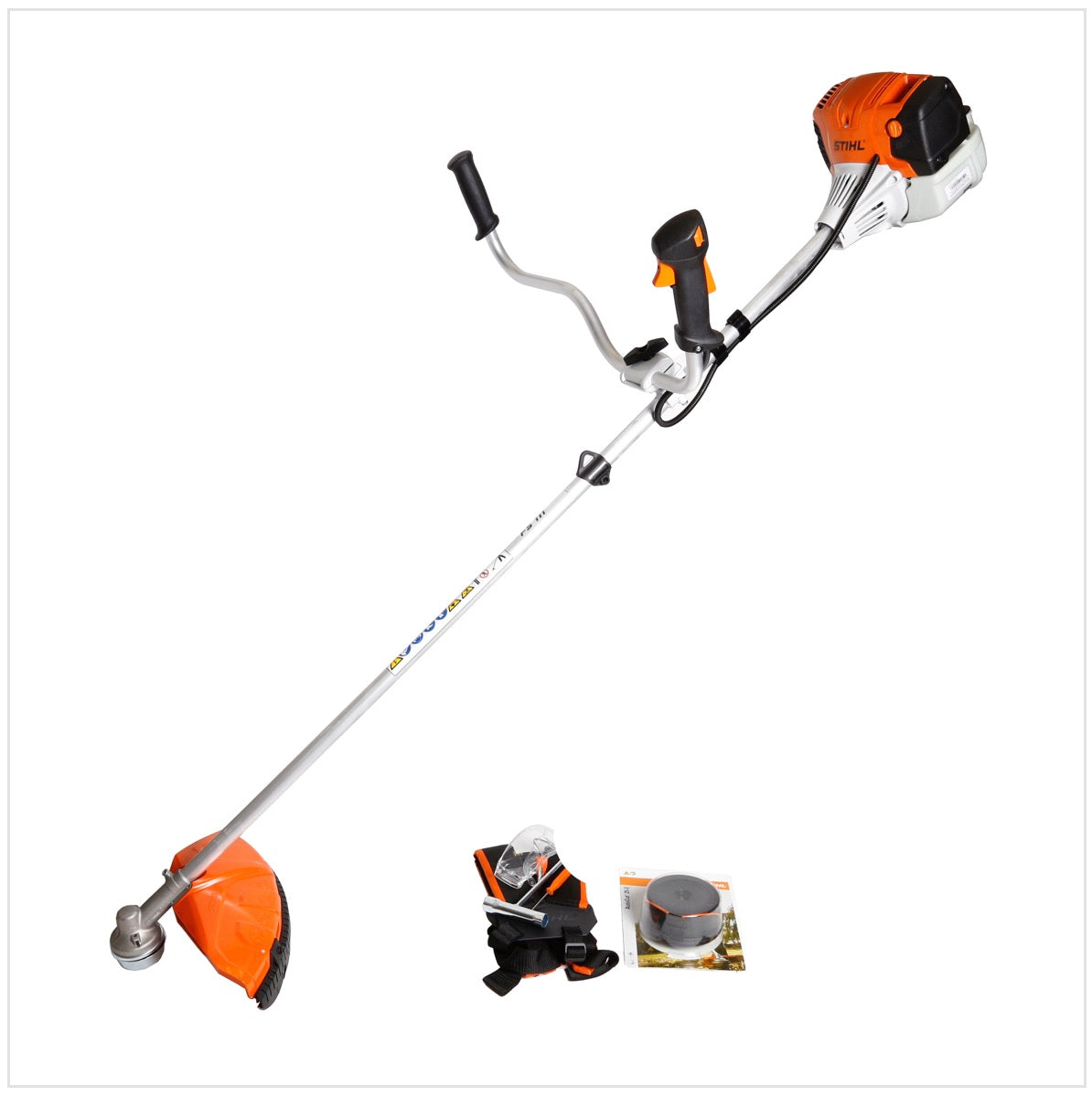 Stihl FS 111 Motorsense Freischneider 1,05 kW / 1,4 PS 4-Mix-Motor mit Zweihandgriff - Toolbrothers