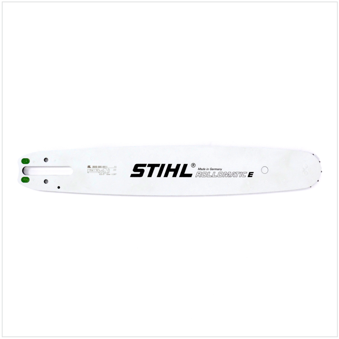 STIHL Führungsschiene Rollomatic E, 37 cm, 1,6 mm, .325" ( 3003 000 6811 ) + 2x STIHL Oilomatic Sägekette .325" Rapid Super mit 1,6 mm Treibglieddicke - 37 cm ( 3639 000 0062 ) - Toolbrothers