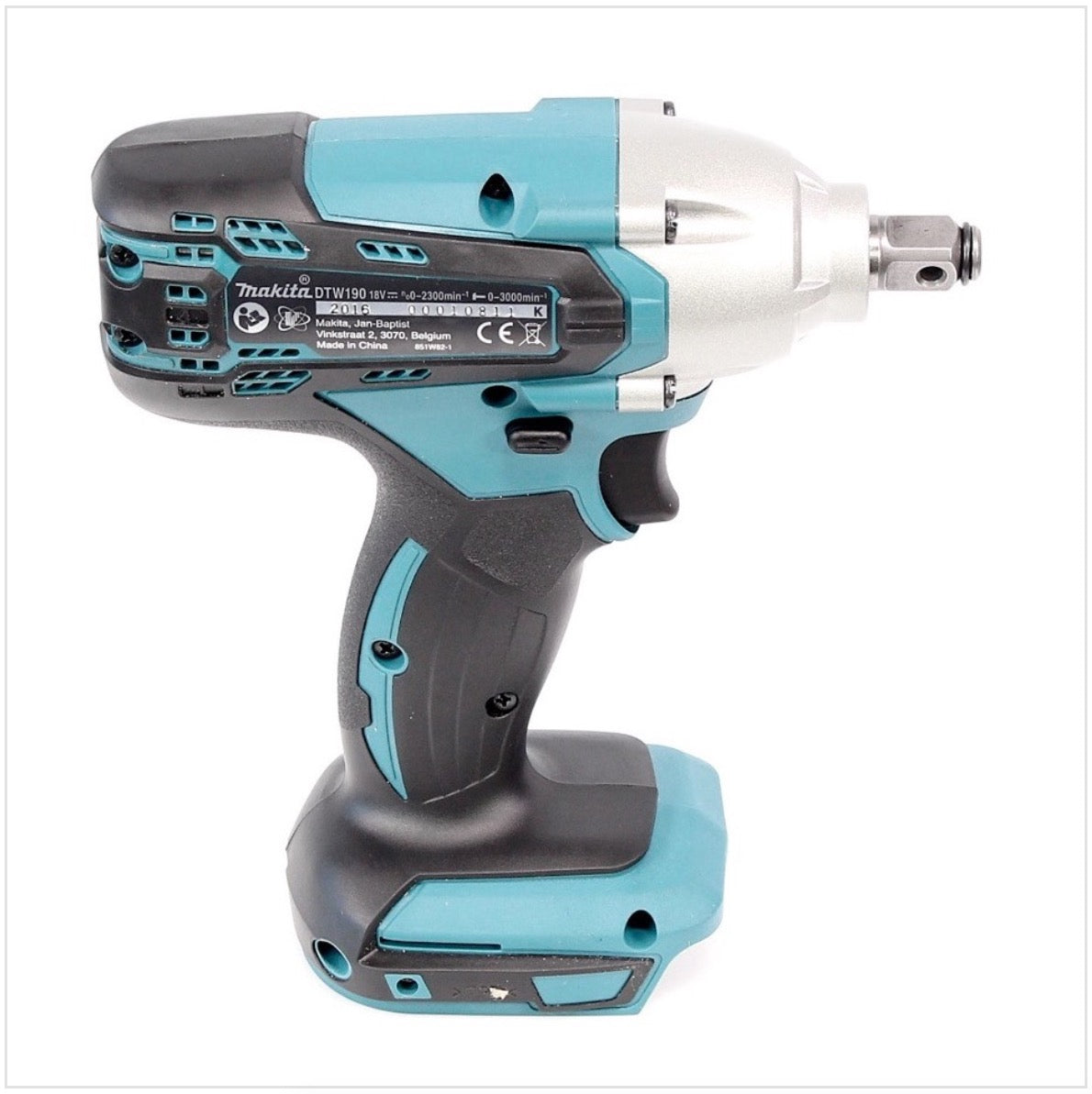 Makita DTW 190 Z 18V Li-ion Akku Schlagschrauber Solo + Makita B-54645 1/2" Steckschlüssel Satz 9-tlg. - ohne Akku, ohne Ladegerät - Toolbrothers