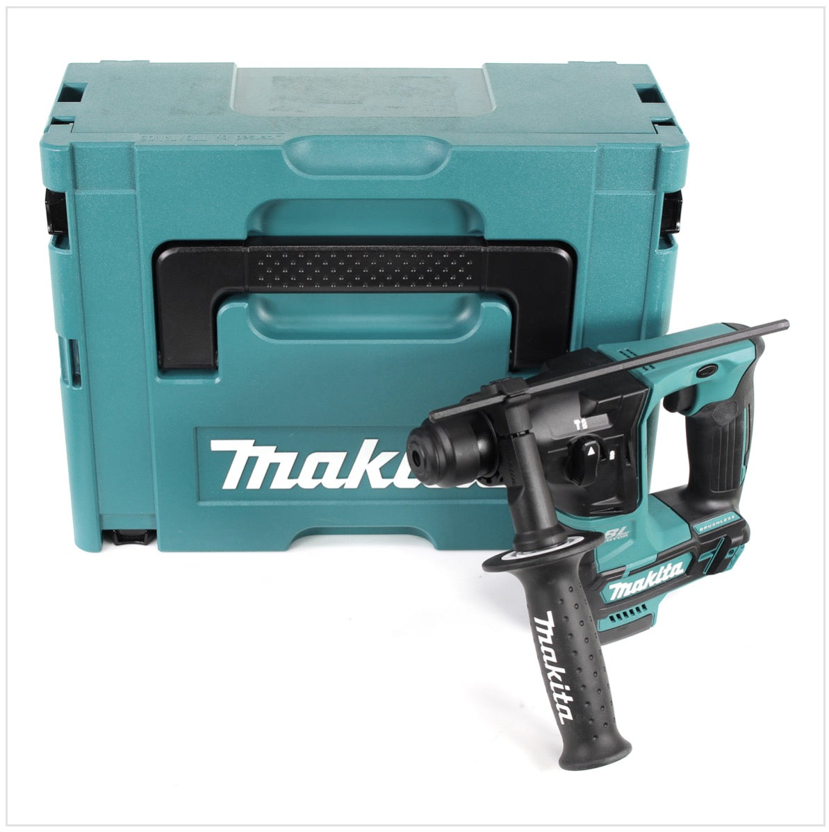 Makita HR 166 DZJ 10,8 V Li-Ion SDS-Plus Brushless Akku Bohrhammer Solo im Makpac - Toolbrothers