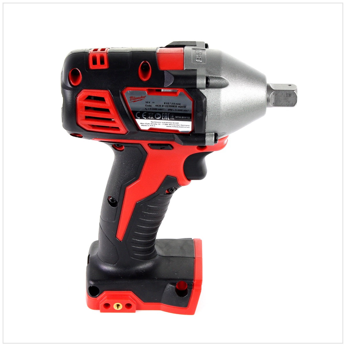 Milwaukee M18 BIW12 18 V Li-Ion Akku 1/2" Schlagschrauber Solo im Werkzeug Koffer - Toolbrothers