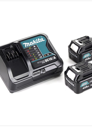 Makita HR 166 DSMJ Akku Bohrhammer 10,8V SDS-Plus Brushless im Makpac + 2x 4,0Ah Akku + Ladegerät - Toolbrothers