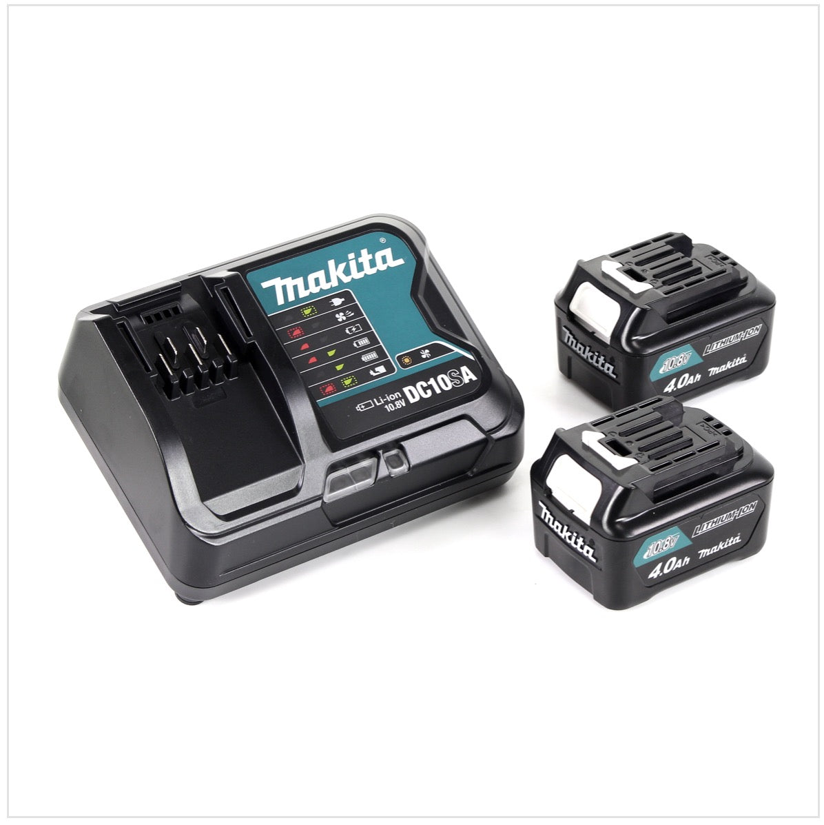 Makita HR 166 DSMJ Akku Bohrhammer 10,8V SDS-Plus Brushless im Makpac + 2x 4,0Ah Akku + Ladegerät - Toolbrothers