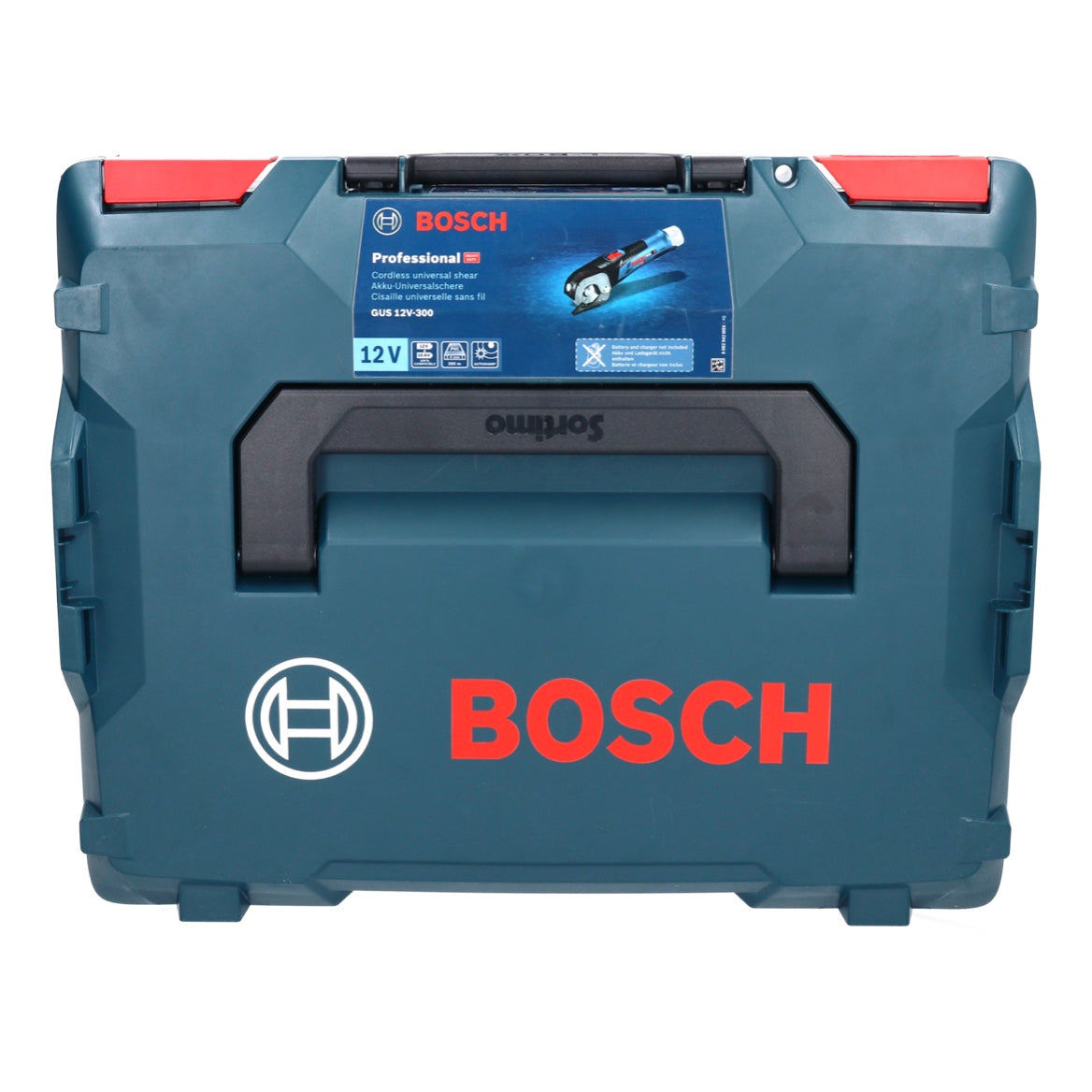 Bosch GUS 12V-300 Professional Akku Universalschere 12 V + Ersatzklinge + L-Boxx - ohne Akku, ohne Ladegerät - Toolbrothers