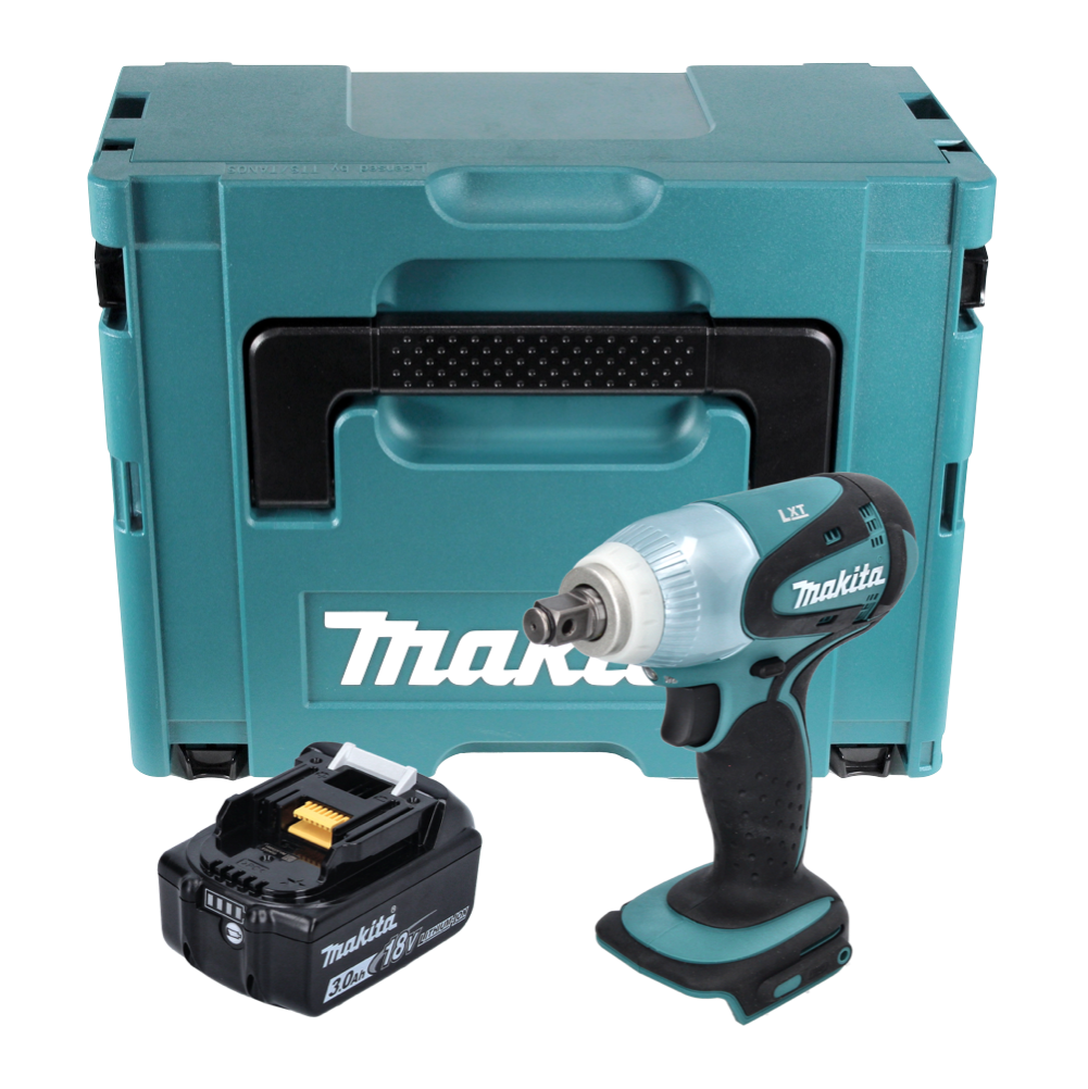 Makita DTW 251 F1J Akku Schlagschrauber 18 V 230 Nm 1/2" + 1x Akku 3,0 Ah + Makpac - ohne Ladegerät - Toolbrothers