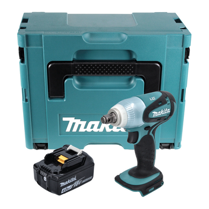 Makita DTW 251 M1J Akku Schlagschrauber 18 V 230 Nm 1/2" + 1x Akku 4,0 Ah + Makpac - ohne Ladegerät - Toolbrothers