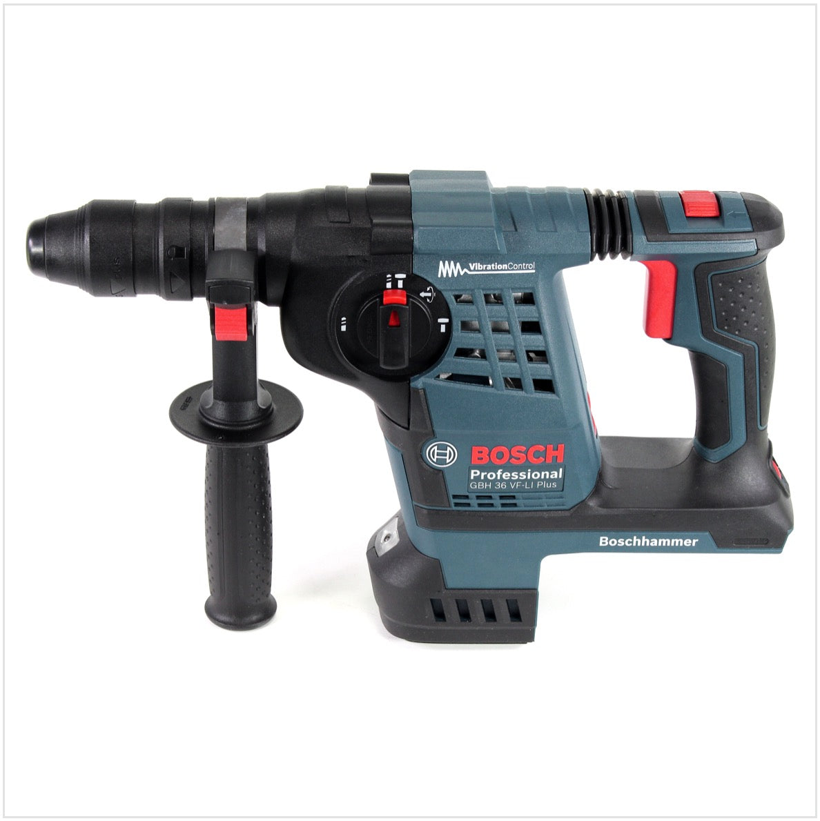 Bosch GBH 36 VF-LI Plus Akku Bohrhammer 36V SDS Plus + Wechselbohrfutter + Handwerkerkoffer - ohne Akku und Ladegerät - Toolbrothers