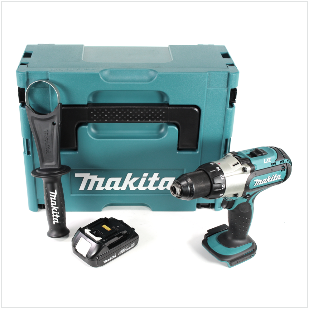 Makita DDF 451 Y1J 18 V Li-Ion Akku Bohrschrauber im Makpac + 1x BL 1815 N 1,5 Ah Li-Ion Akku - Toolbrothers