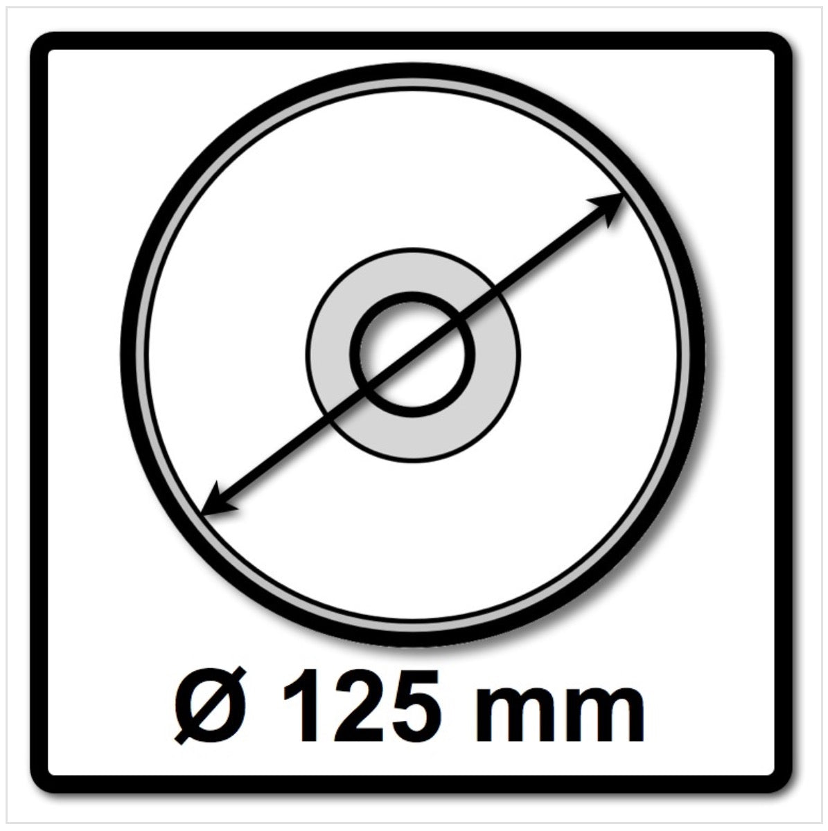 Bosch AS 60 T INOX BF Trennscheibe 125 x 1,0 mm 25 Stück ( 25x 2608600549 ) - Toolbrothers