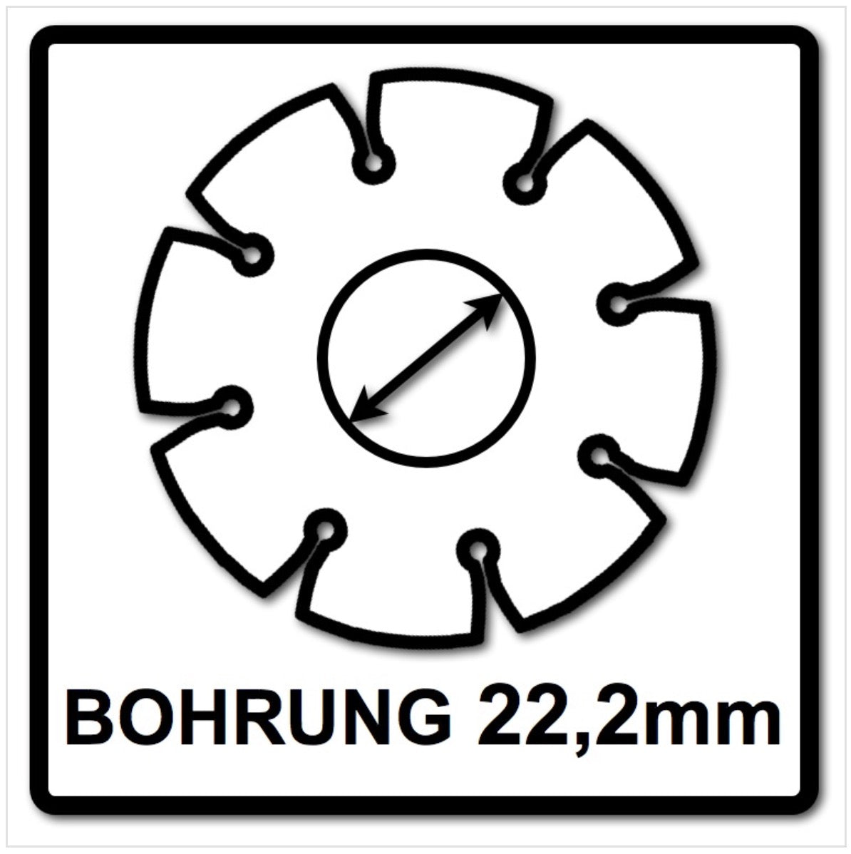 Bosch Carbide Multi Wheel Hartmetall Trennscheibe 125 mm ( 2608623013 ) - Toolbrothers