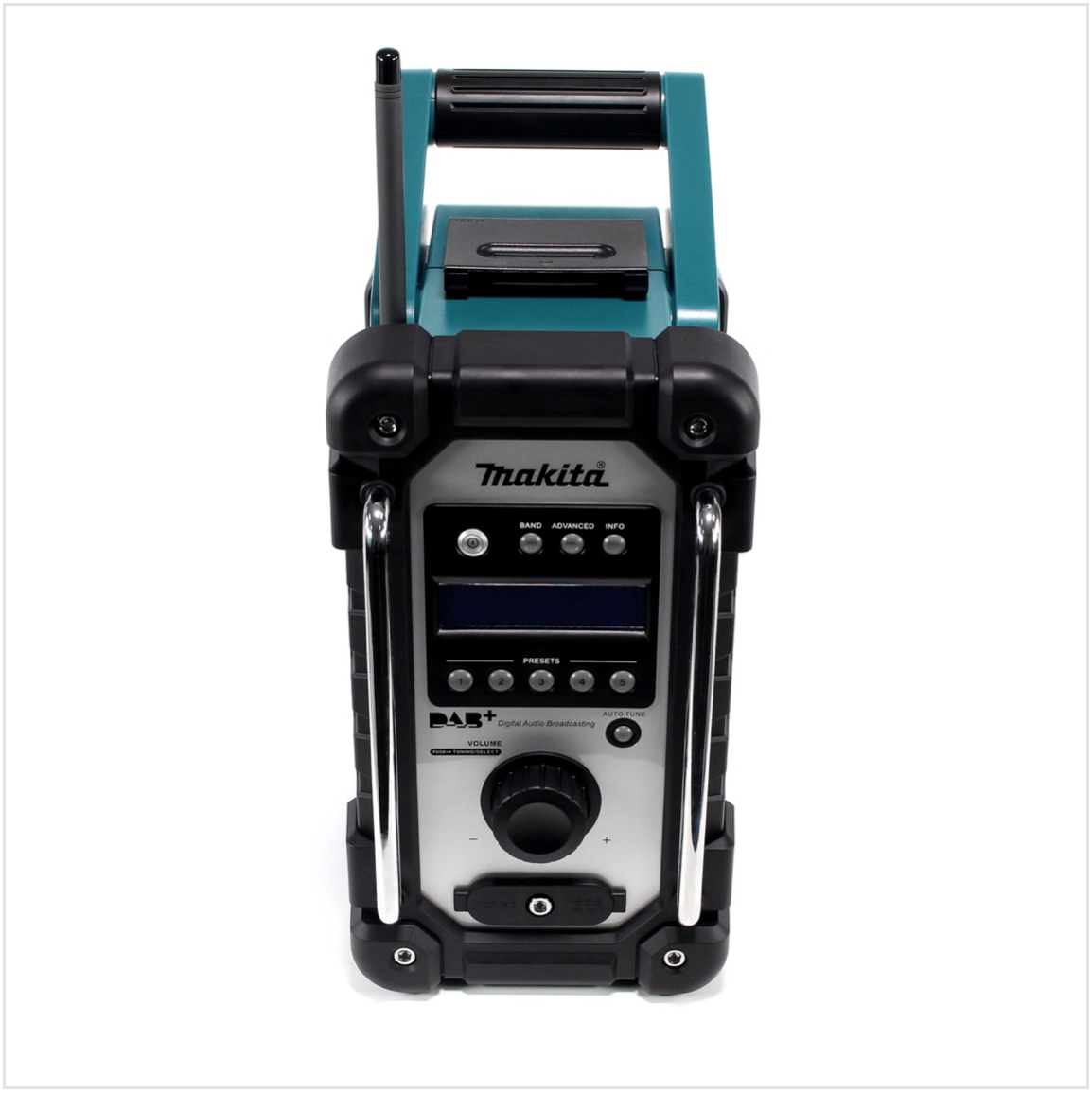 Makita DMR 110 A1 Digital Baustellen Radio 7,2 - 18 V DAB+ + 1x Akku 2,0 Ah - ohne Ladegerät - Toolbrothers