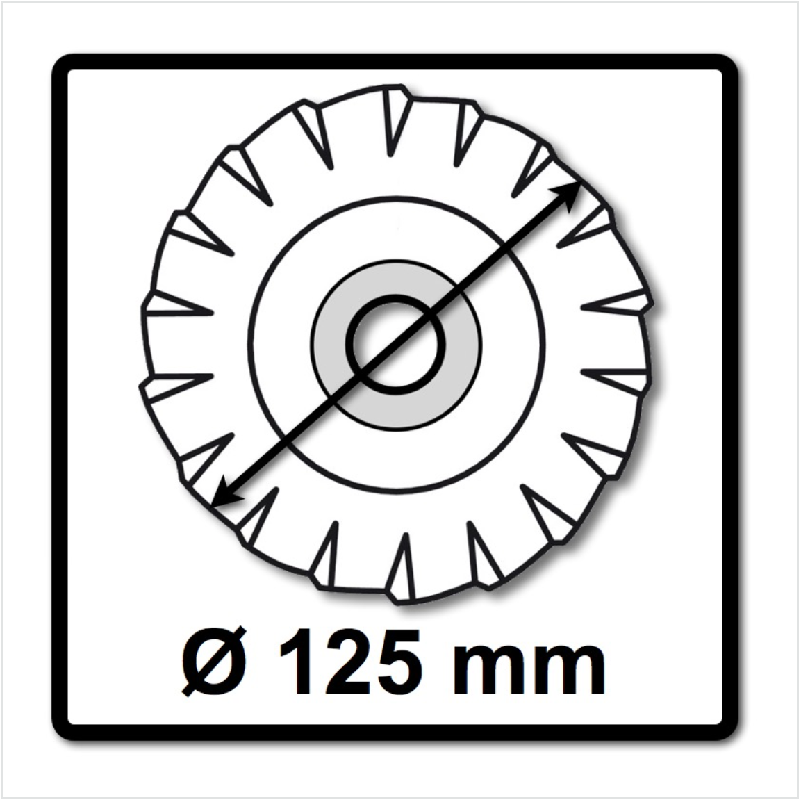 10x Bosch SIA 2824 Stingray Fächerscheibe 125 mm P40 für Stahl und Inox - Toolbrothers