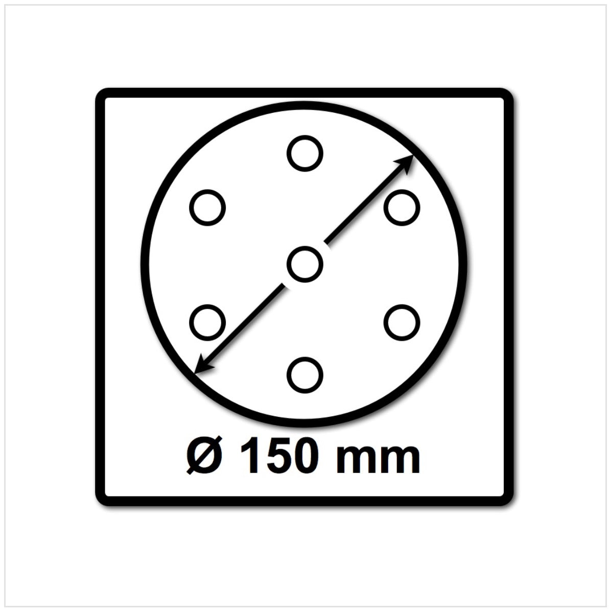 Festool Granat STF D150/48 P40 GR/50 Schleifscheiben 150 mm 50 Stück ( 575160 ) - Toolbrothers