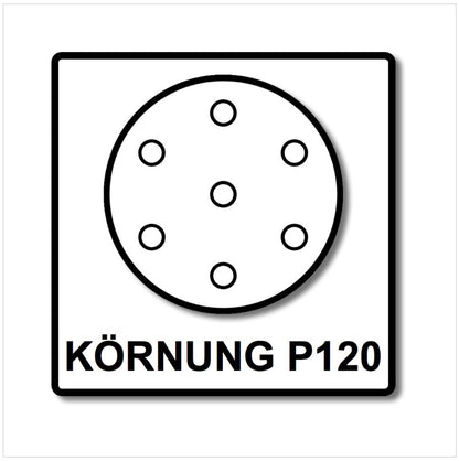 Festool Schleifscheiben STF D150/48 P120 GR/100 150 mm / 100 Stk. ( 575164 ) - Toolbrothers