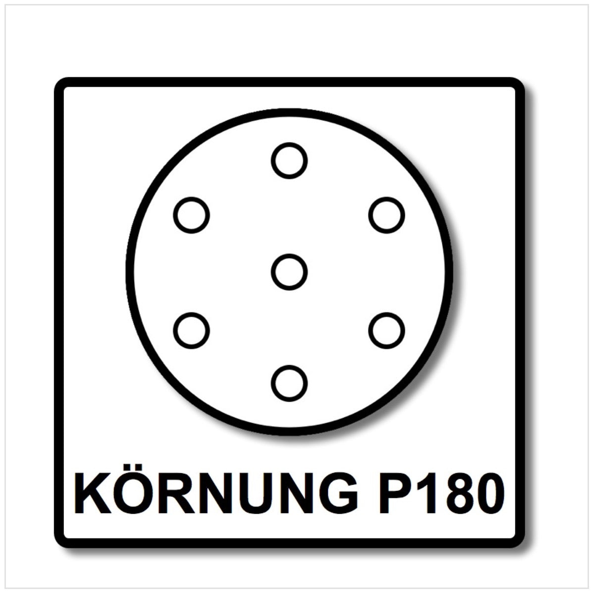 Festool Schleifscheiben STF D150/48 P180 GR/100 150 mm / 100 Stk. ( 575166 ) - Toolbrothers