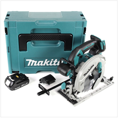 Makita DHS 680 Y1J Akku Handkreissäge 18 V 165 mm Brushless + 1x Akku 1,5 Ah + Makpac - ohne Ladegerät - Toolbrothers