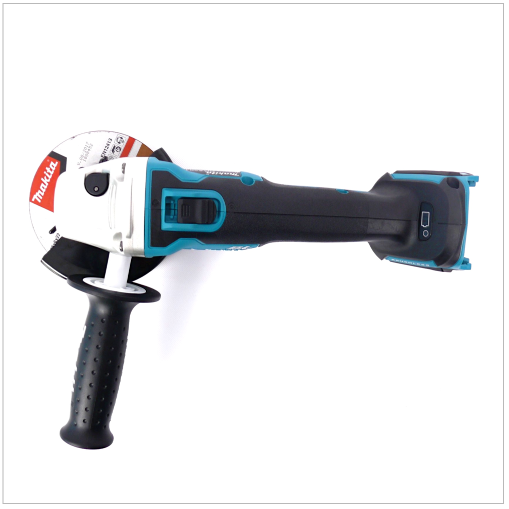 Makita DGA 504 M1 Akku Winkelschleifer 18 V 125mm Brushless + 1x Akku 4,0Ah - ohne Ladegerät - Toolbrothers