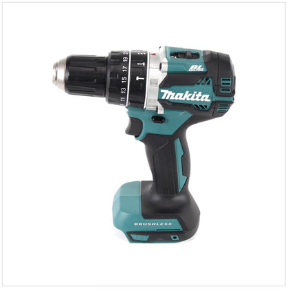 Makita DHP 484 RAJ Akku Schlagbohrschrauber 18 V 54 Nm Brushless + 2x Akku 2,0 Ah + Ladegerät + Makpac - Toolbrothers