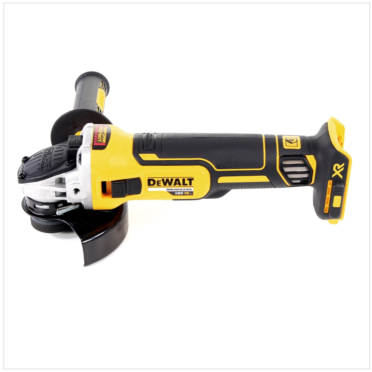 DeWalt DCG 405 NT Akku Winkelschleifer 18V 125mm Brushless + 1x Akku 2,0Ah - ohne Ladegerät - Toolbrothers