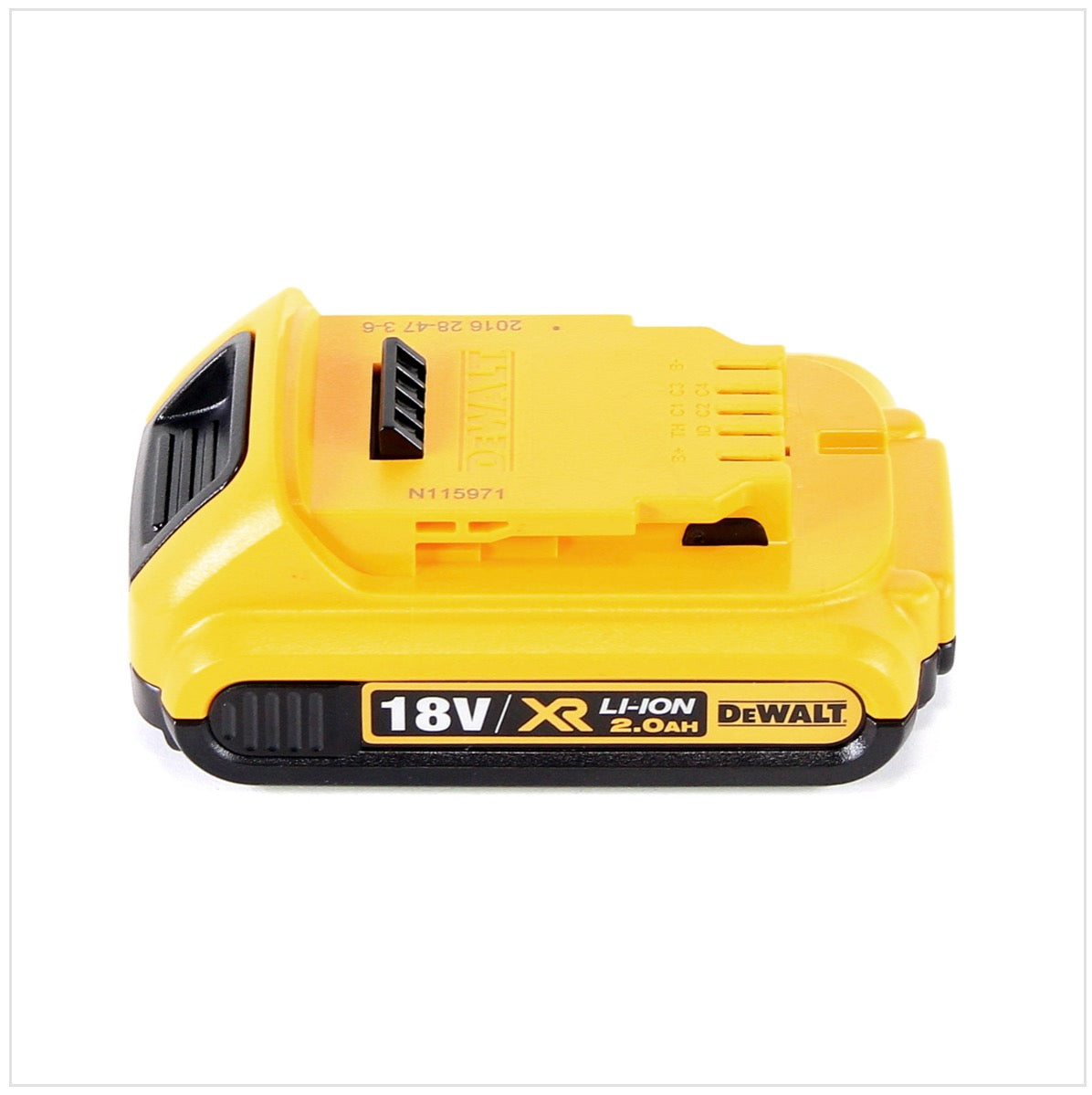 DeWalt DCG 405 NT Akku Winkelschleifer 18V 125mm Brushless + 1x Akku 2,0Ah - ohne Ladegerät - Toolbrothers