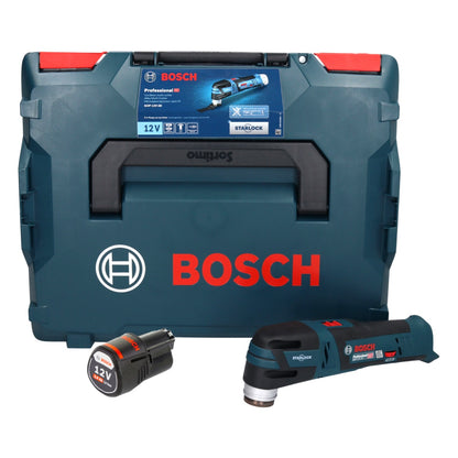 Bosch GOP 12V-28 Professional Akku Multi Cutter 12 V Brushless + 1x Akku 3,0 Ah + L-Boxx - ohne Ladegerät - Toolbrothers