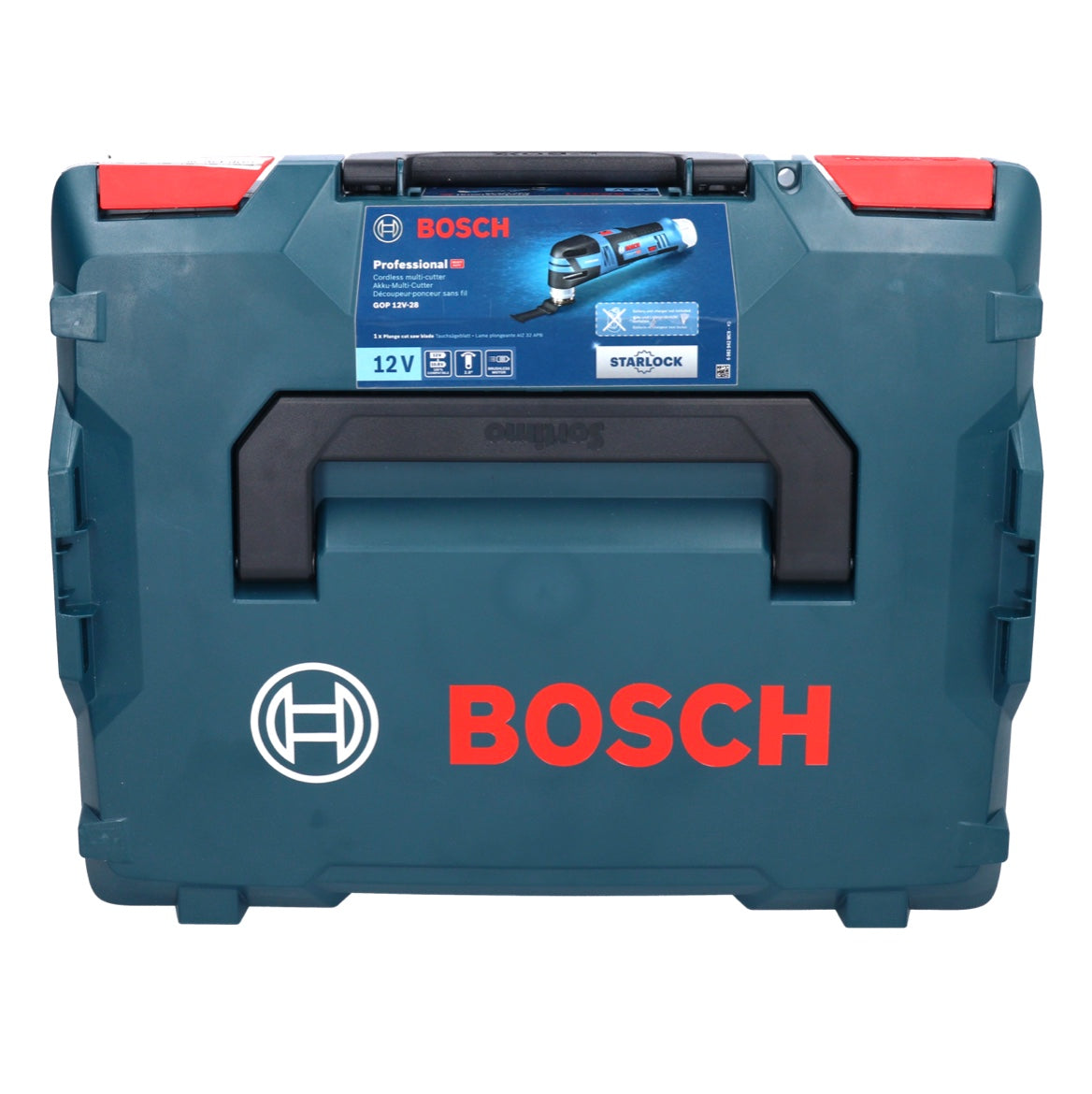 Bosch GOP 12V-28 Professional Akku Multi Cutter 12 V Brushless + 2x Akku 6,0 Ah + Ladegerät + L-Boxx - Toolbrothers