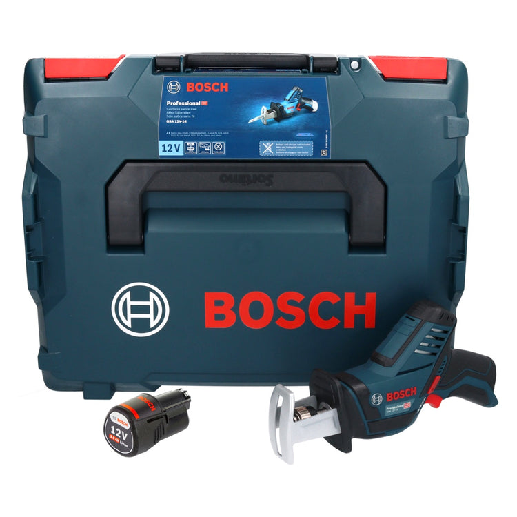 Bosch GSA 12V-14 Professional Akku Säbelsäge 12 V + 1x Akku 3,0 Ah + L-Boxx - ohne Ladegerät - Toolbrothers