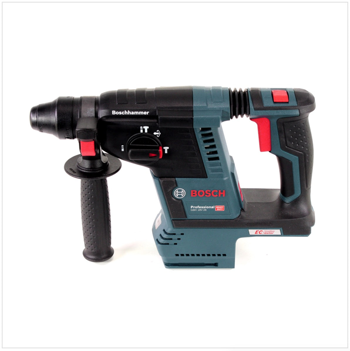 Bosch GBH 18 V-26 Akku Bohrhammer 18V SDS-Plus 2,6J + Staubabsaugung + 1x Akku 5Ah + L-Boxx - ohne Ladegerät - Toolbrothers