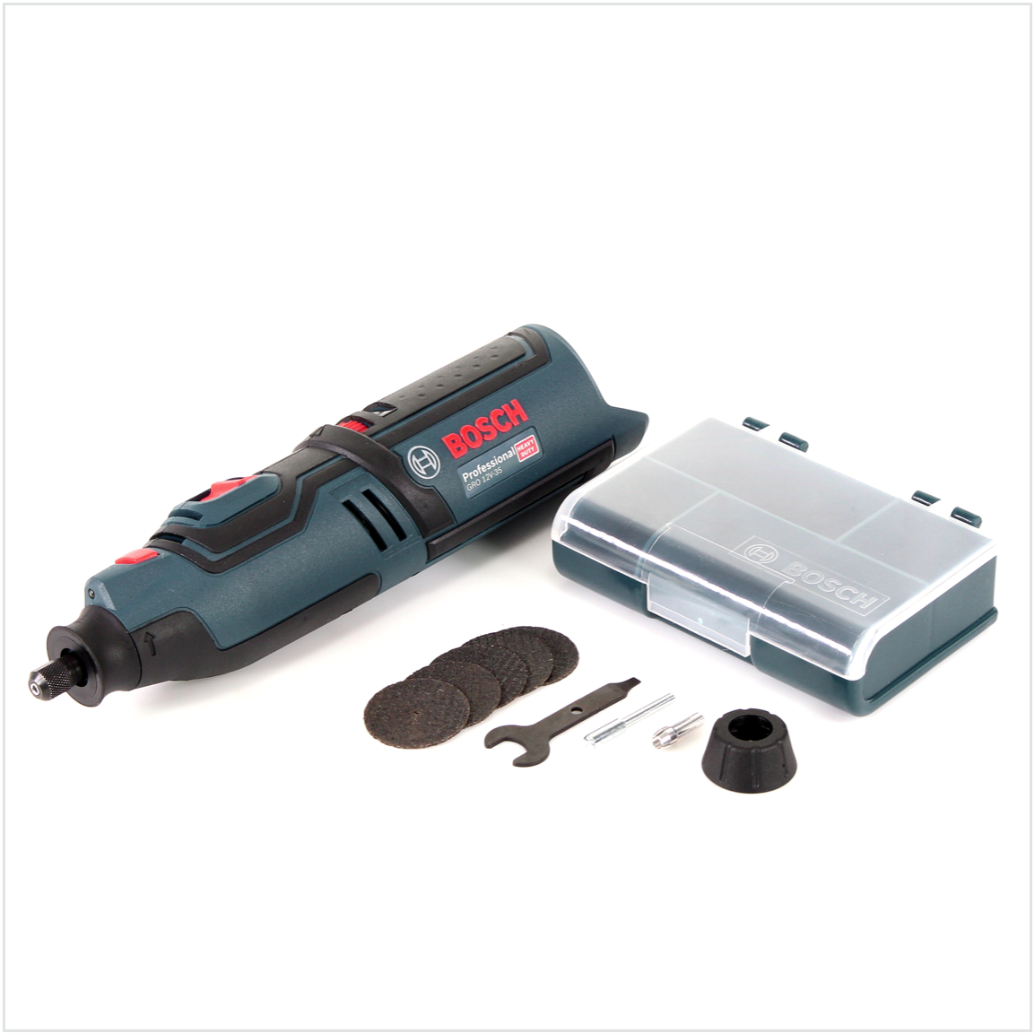 Bosch GRO 12 V-35 Akku Rotationswerkzeug Solo + Einlage ( 06019C5000 ) - Toolbrothers