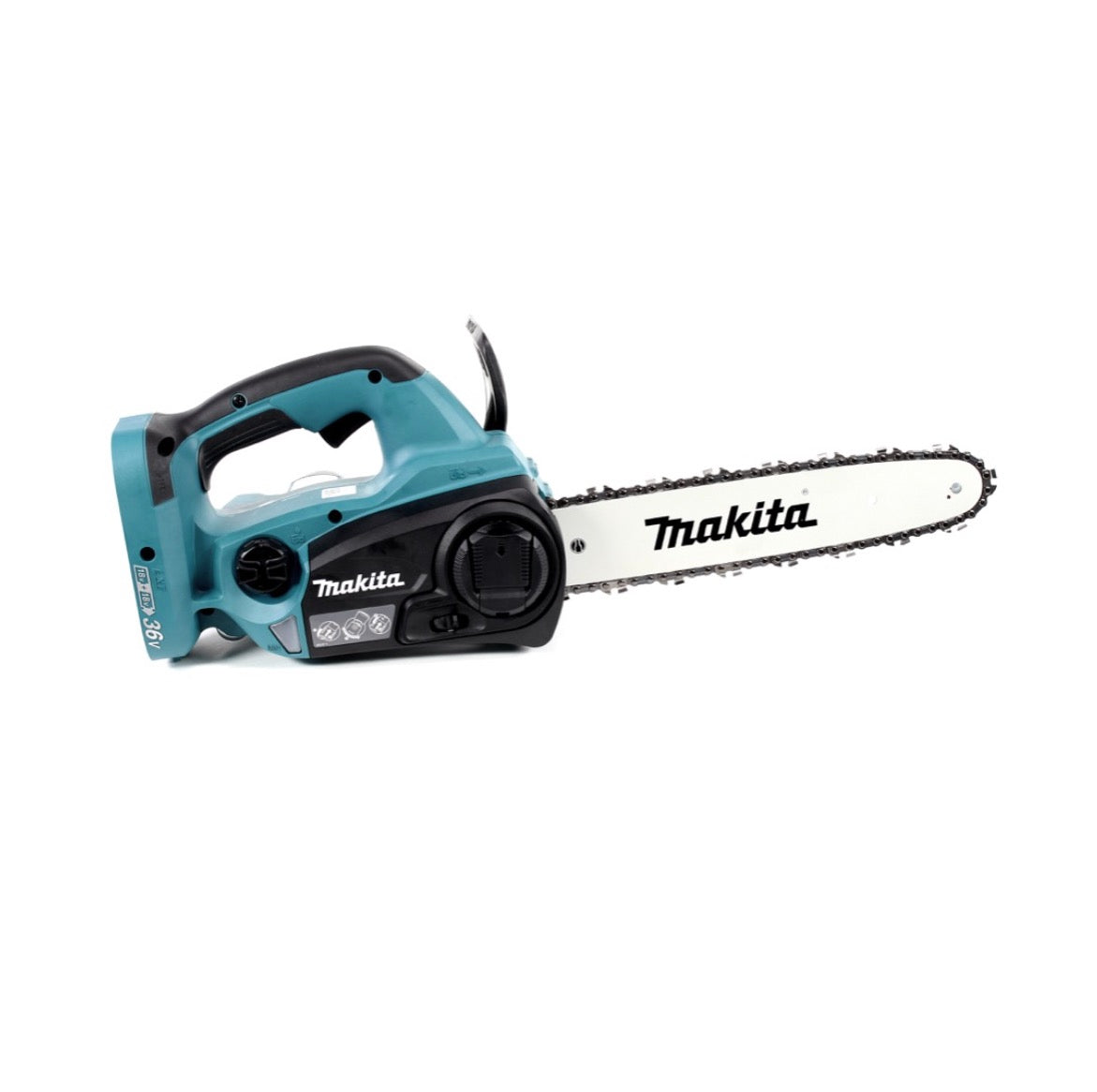 Makita DUC 302 PT2 Akku Kettensäge 36V 30cm + 2x Akku 5,0Ah + Doppelladegerät - Toolbrothers