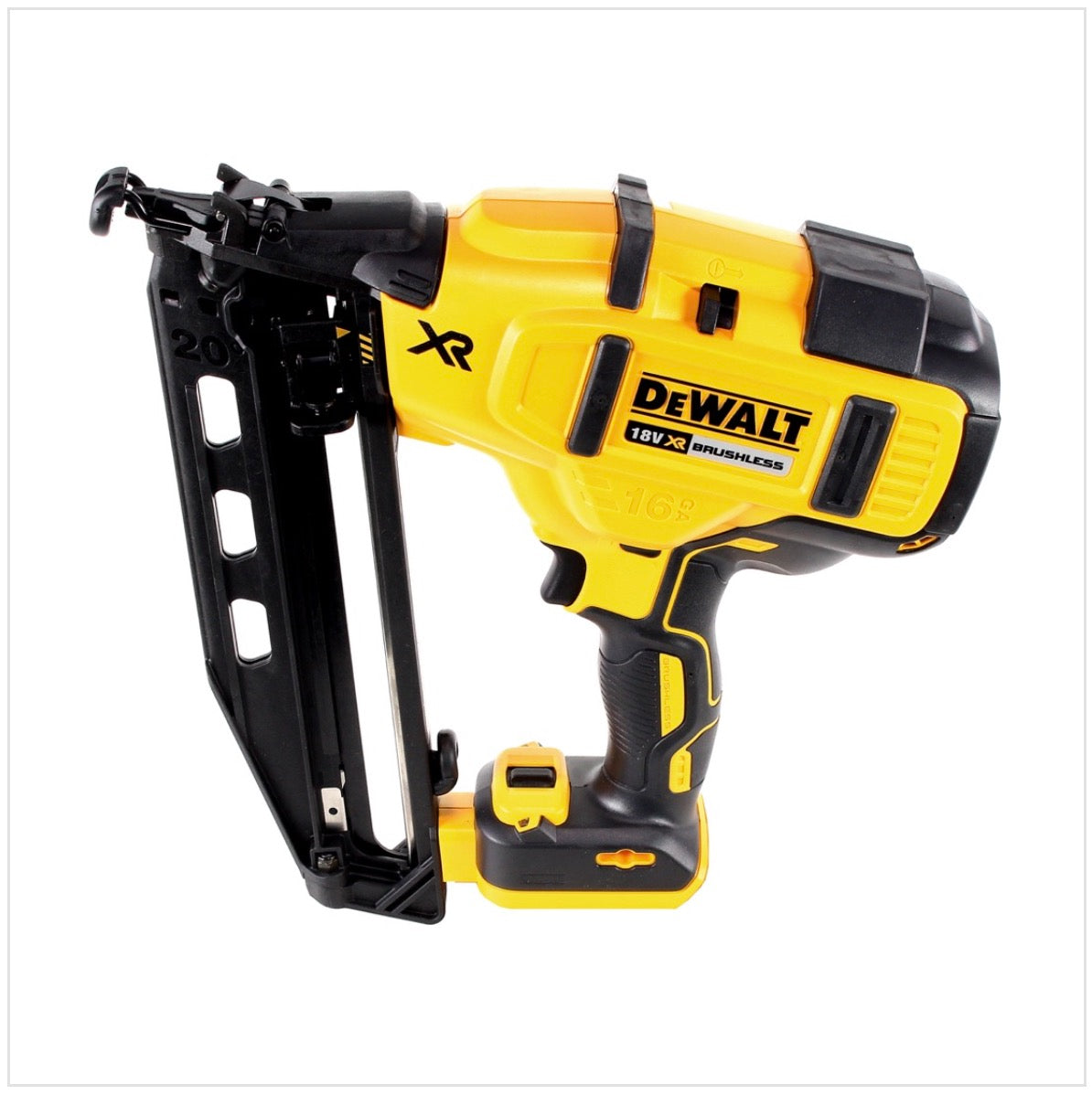 DeWalt DCN 660 D2 Akku Nagler 18V 32 - 63mm Brushless + 2x Akku 2,0Ah + Ladegerät + Koffer - Toolbrothers