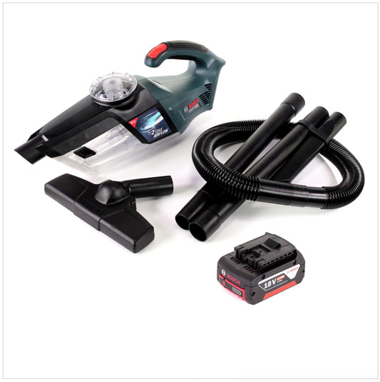 Bosch GAS 18V-1 Professional Li-Ion Akku Staubsauger Hand Sauger + 1x GBA 6,0 Ah Akku, ohne Ladegerät - Toolbrothers